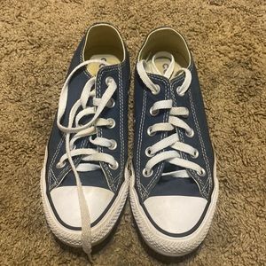 Blue converse